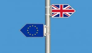 Panneaux opposés UE et Royaume-Unis