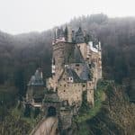 Château sur une colline allemande