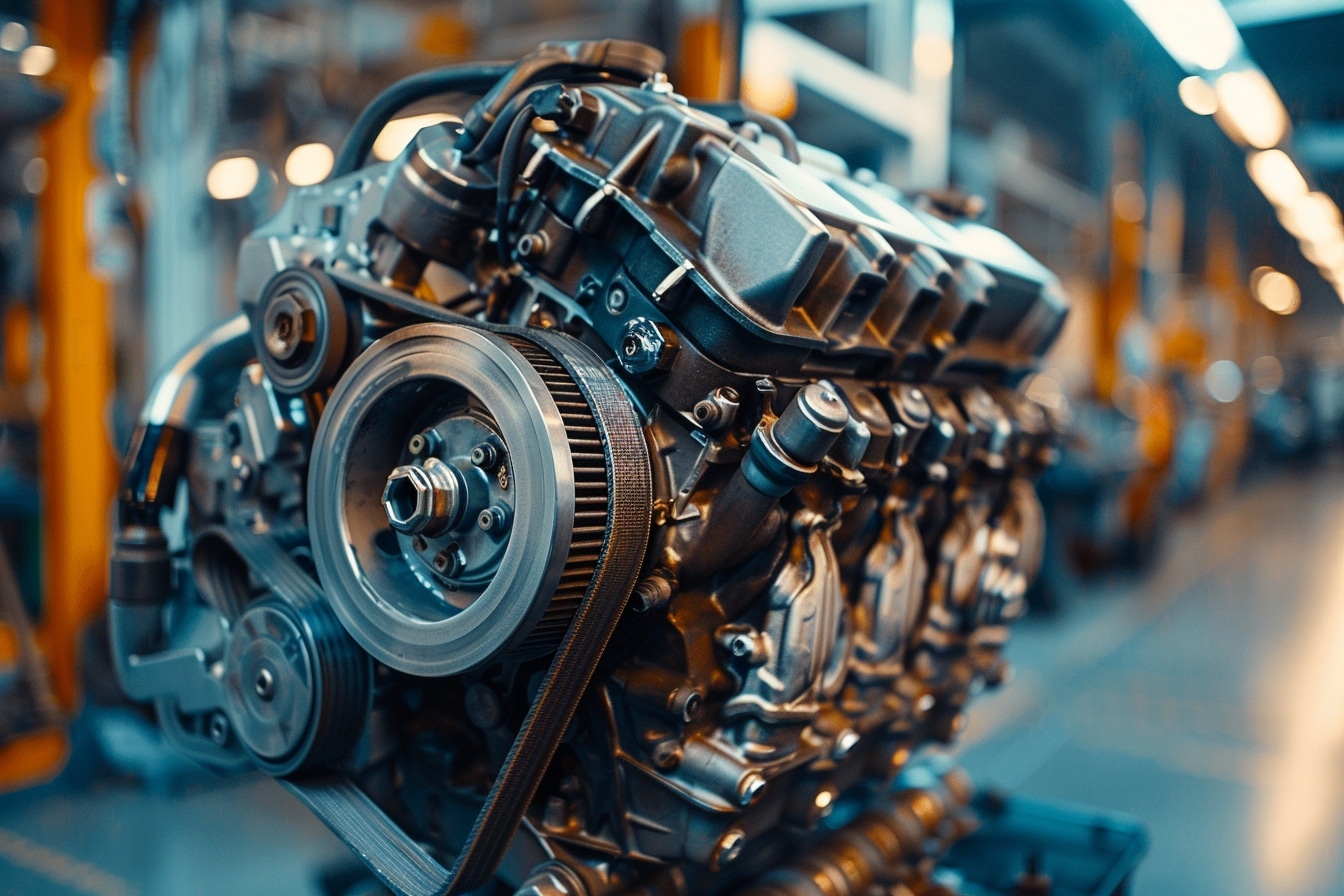 3. Examinez la transmission et le moteur.