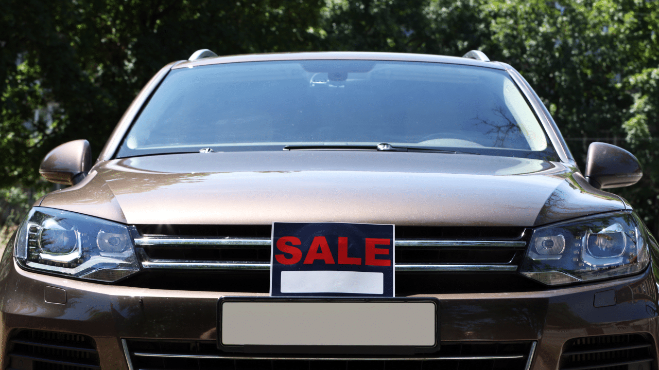 Vente d'une voiture