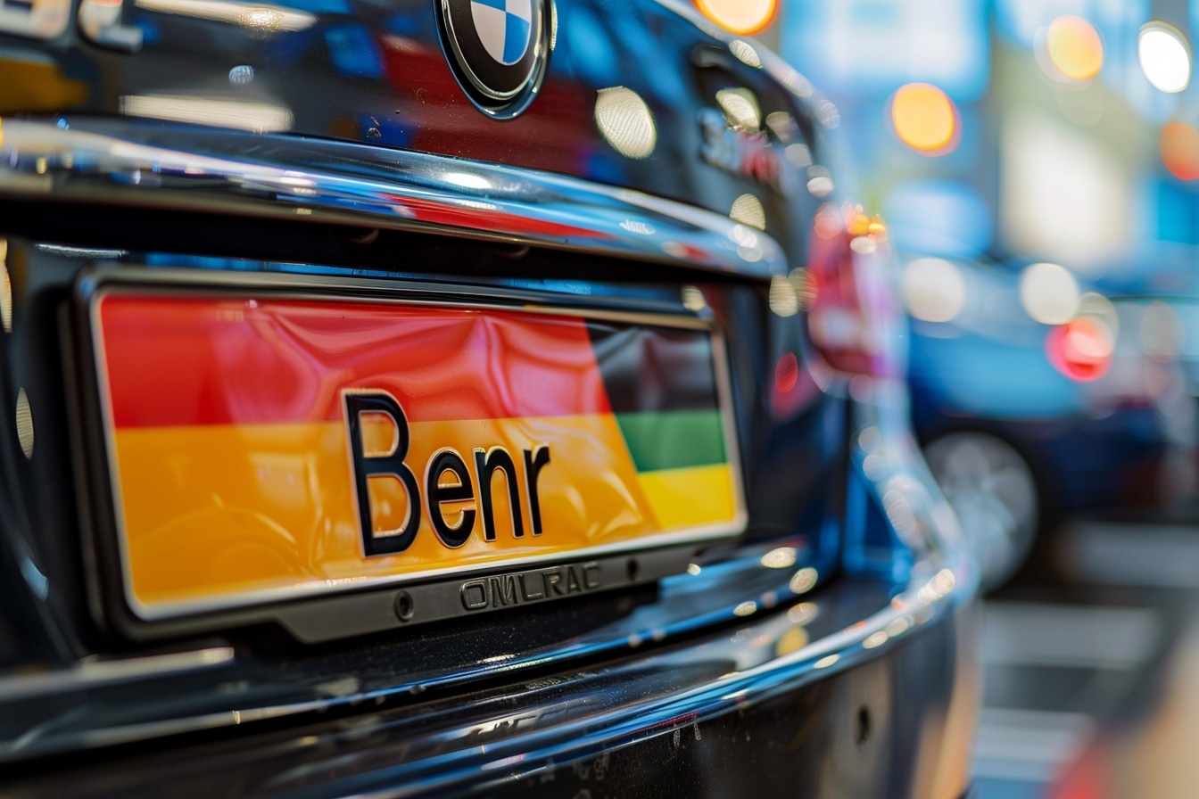 Plaques et papiers pour immatriculation voiture import Allemagne