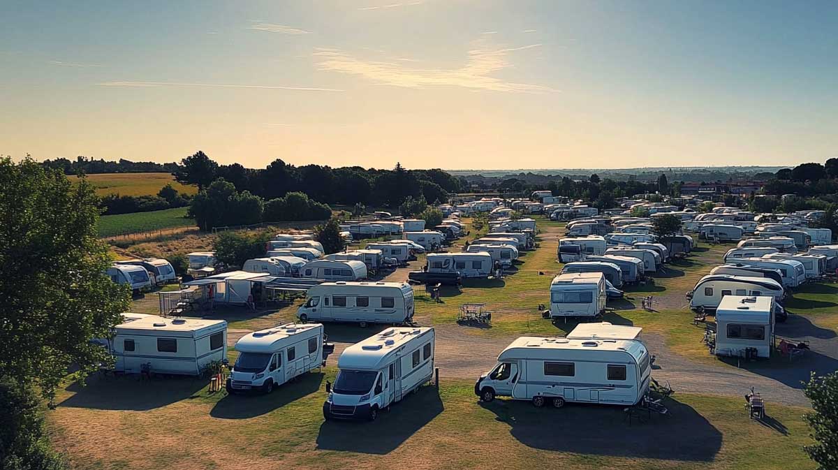 camps squat caravanes