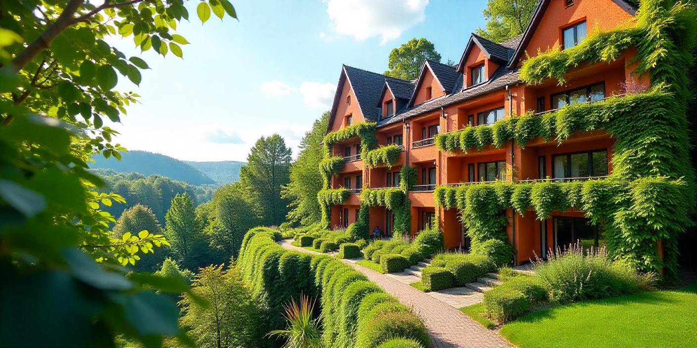 Waldspirale, l'immeuble forêt