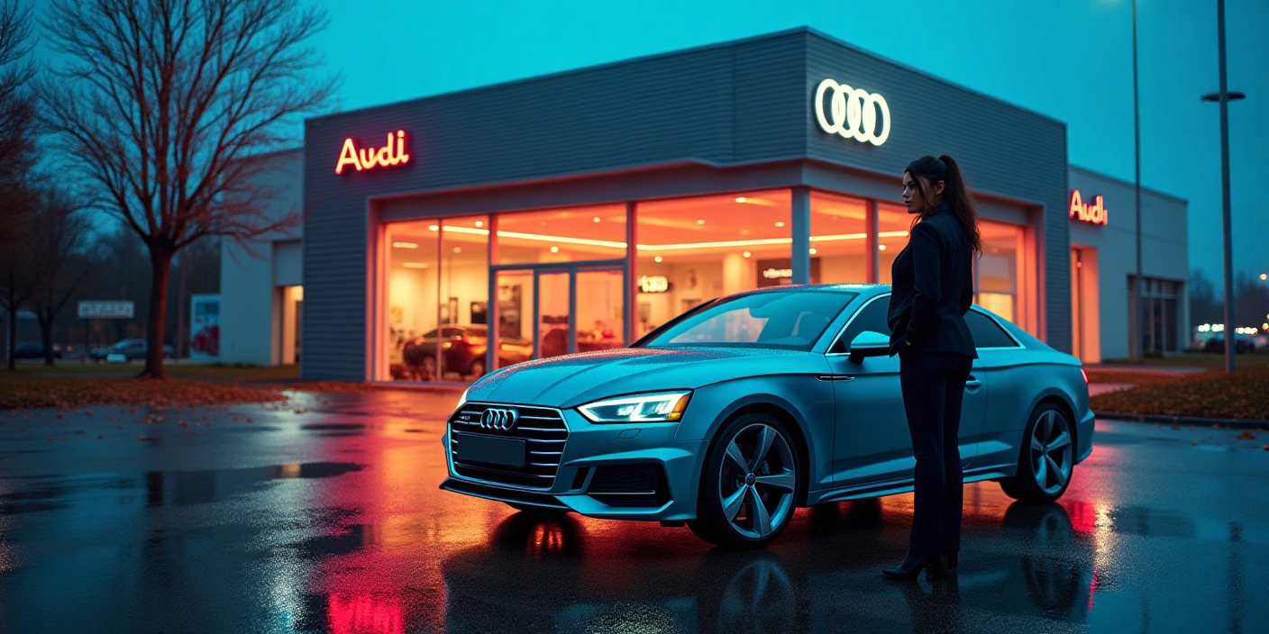 stratégie de vente d'Audi