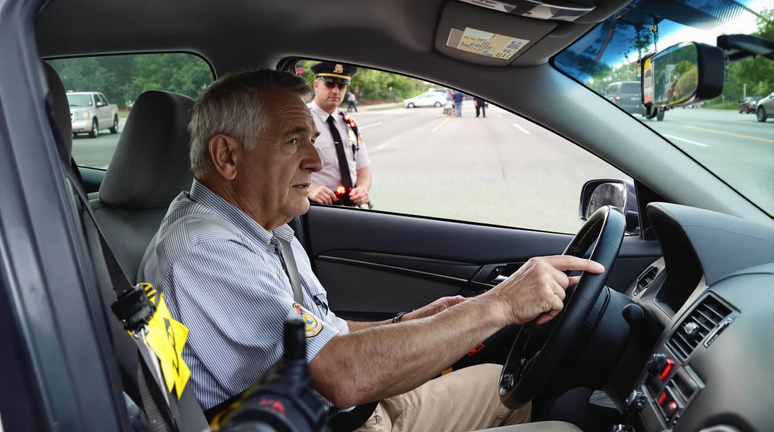 GPS oublié : plus de 65 ans, voiture immobilisée sur la route