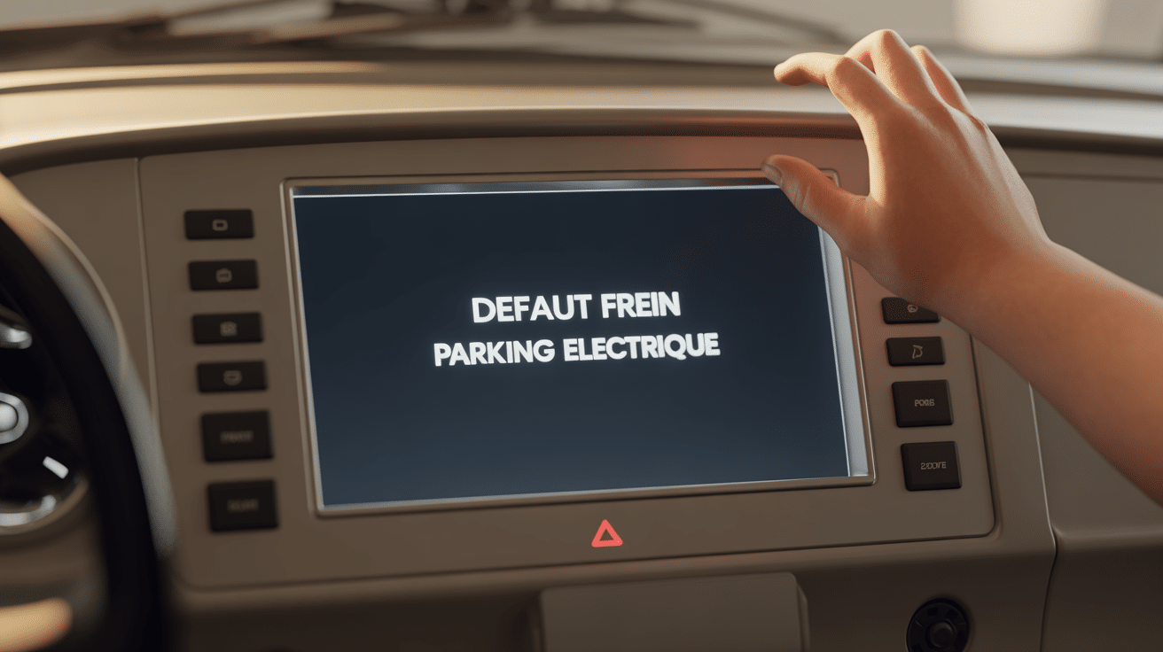 defaut frein parking electrique laguna 3 main atelier