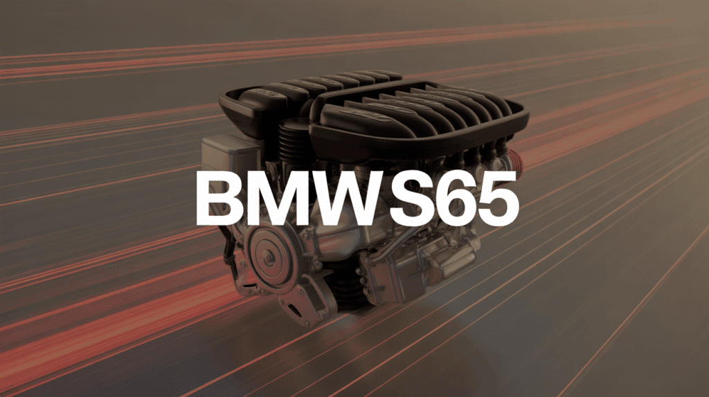 BMW S65 : légende V8 entre maîtrise mécanique et héritage culturel