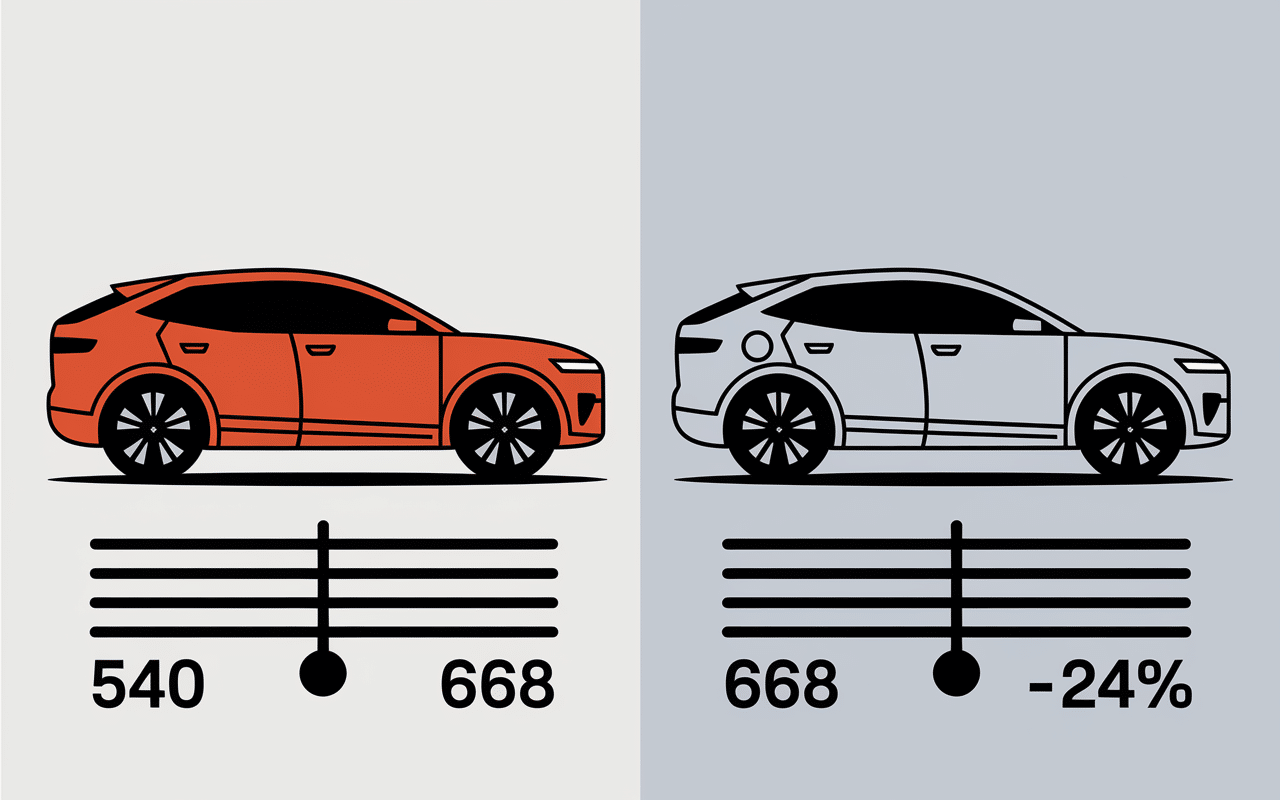 Graphiques comparaison TCO voitures thermiques électriques Excel