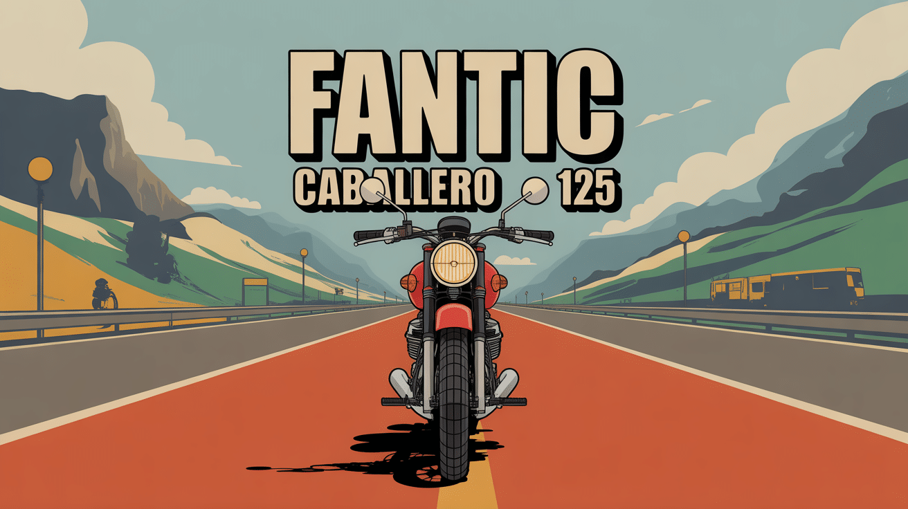 Moto fantic caballero 125 vintage motards communauté ambiance technique