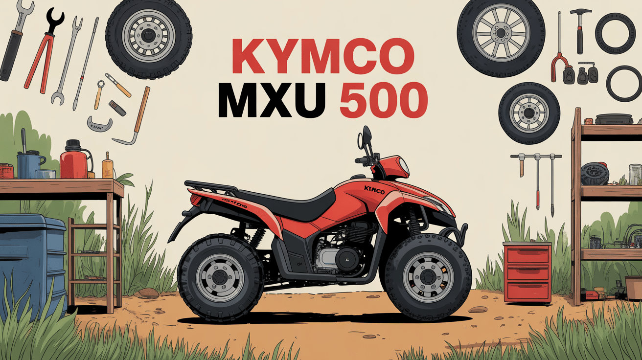 Kymco MXU 500 quad atelier diagnostic panne