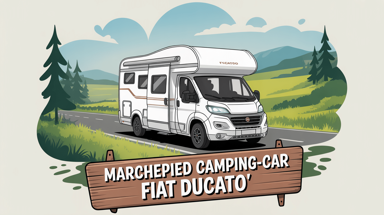 marchepied camping car fiat ducato en route paysage