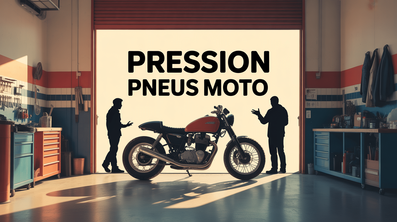 controle pression pneus moto yamaha mt 07 dans garage