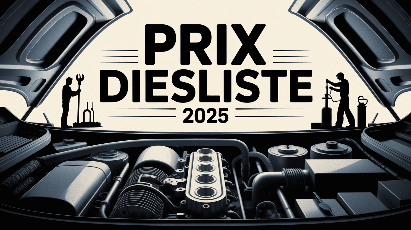 Moteur diesel ouvert entretien prix diesliste 2025