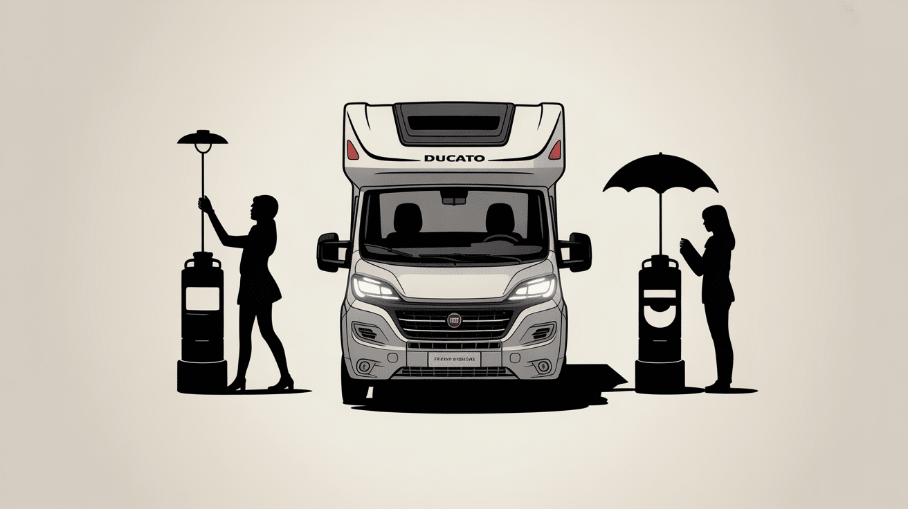 scene reglage phares fiat ducato camping car collectif
