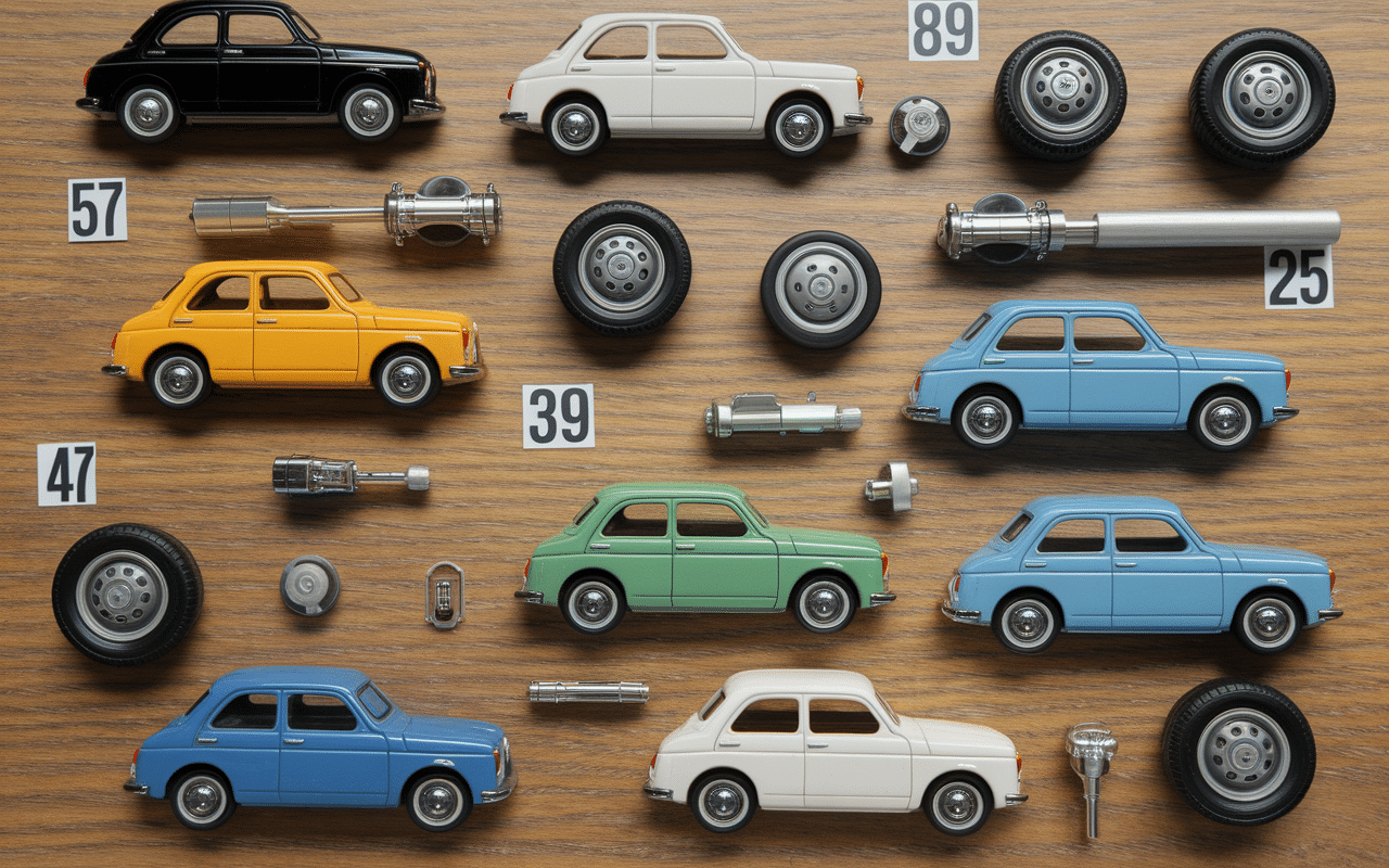 tableau pieces detachees Peugeot 103 bougies pneus carburateurs