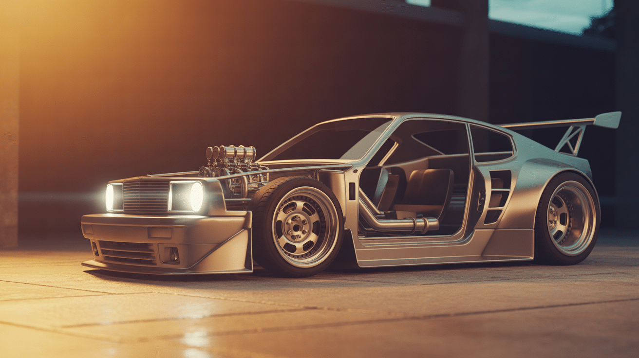 Ford Sierra modifiee biturbo Vega Missyl