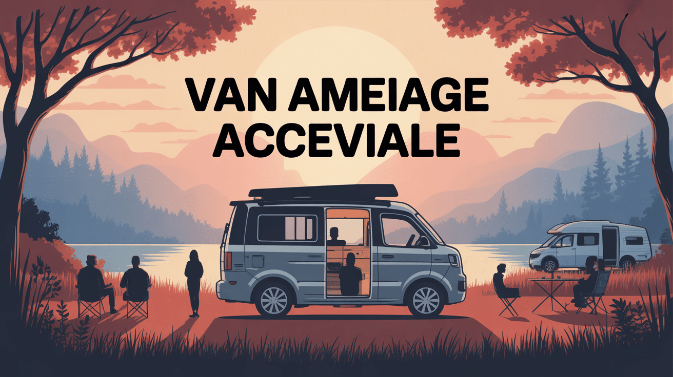 van amenage accessible dacia camping nature