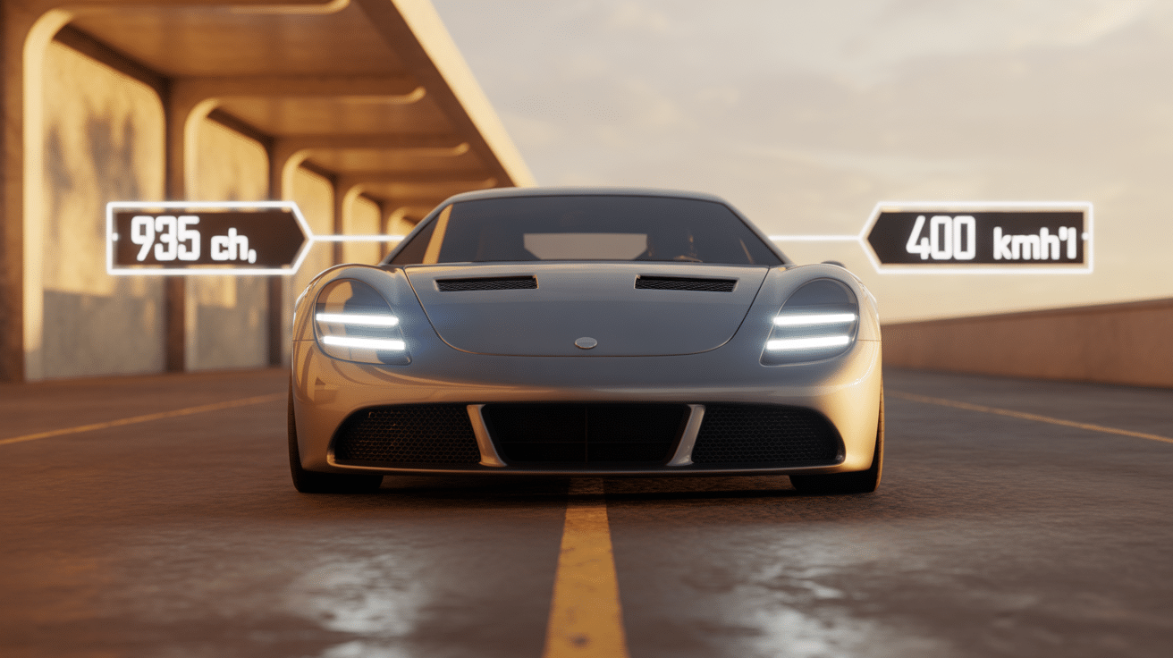 Supercar Vega Missyl puissance vitesse legendaires