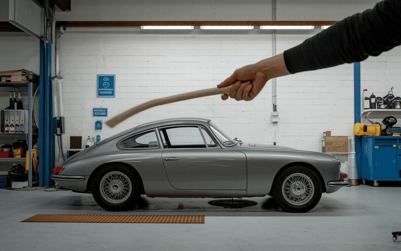 Vente voitures Wheeler Dealers France remise clés dossier technique