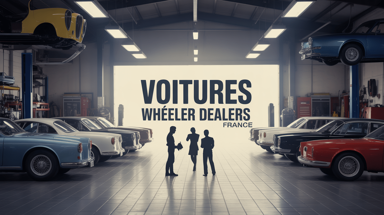 Voitures Wheeler Dealers France atelier restauration automobile
