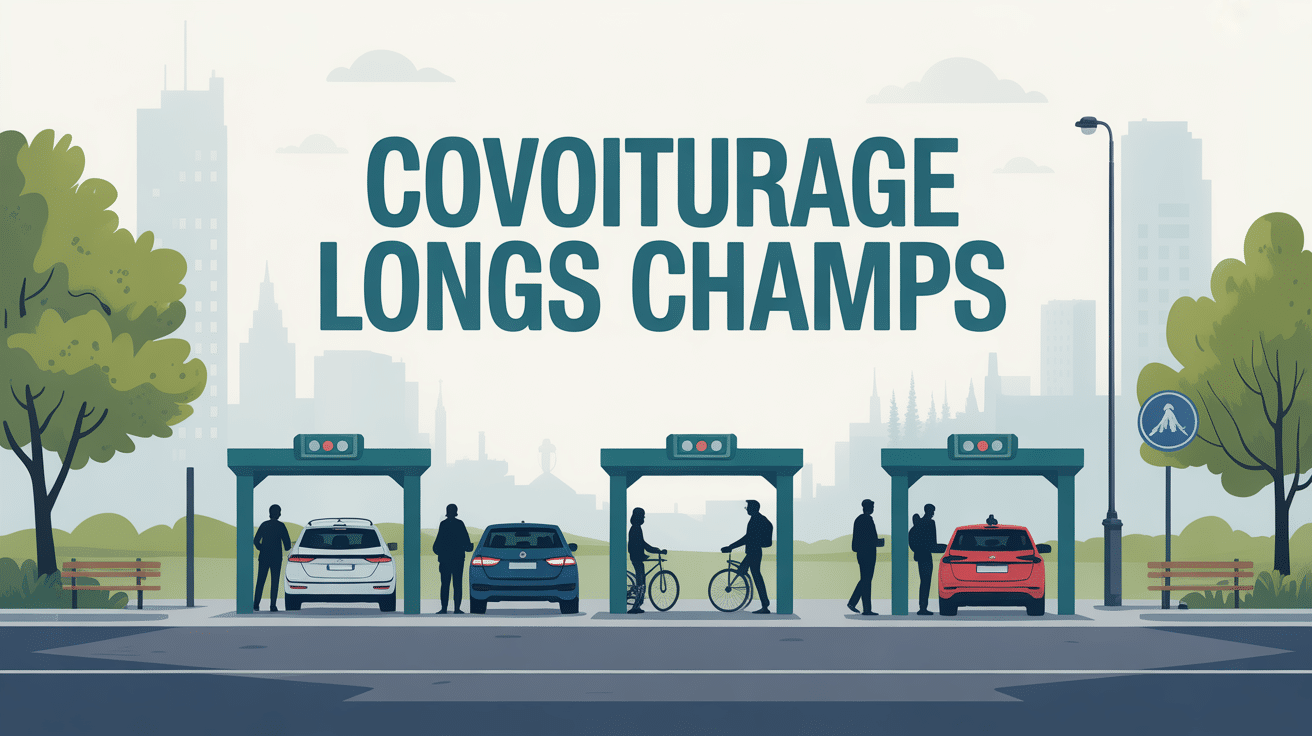 Aire de covoiturage Longs Champs Rennes ambiance urbaine