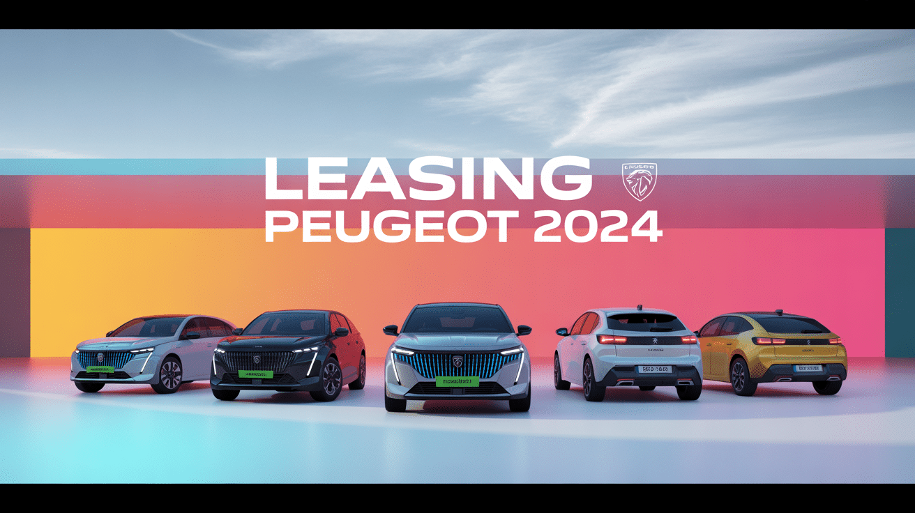 Voitures Peugeot neuves alignees, leasing electro hybride