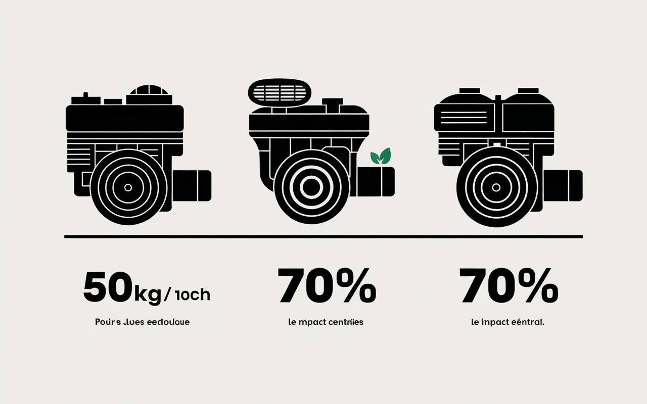 comparatif moteurs sans vilebrequin rendement ecologique