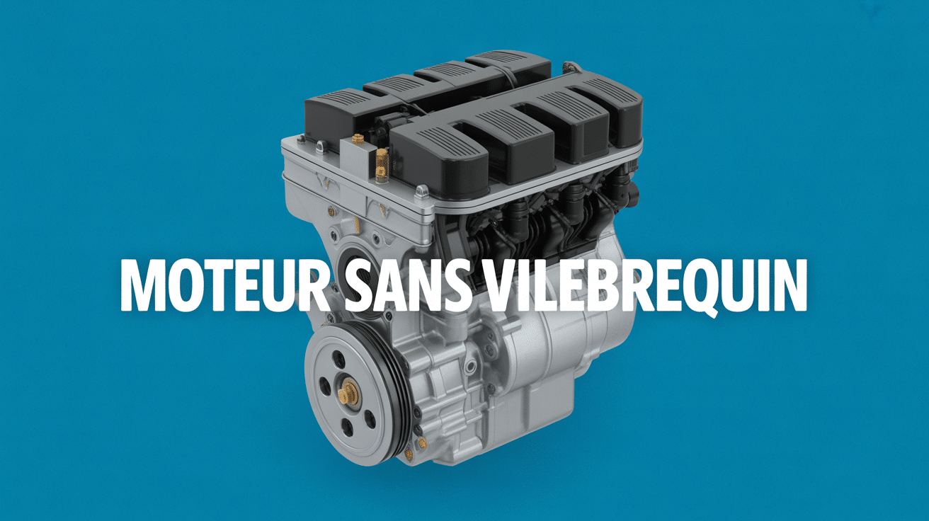 coupe stylisee moteur sans vilebrequin schema technique