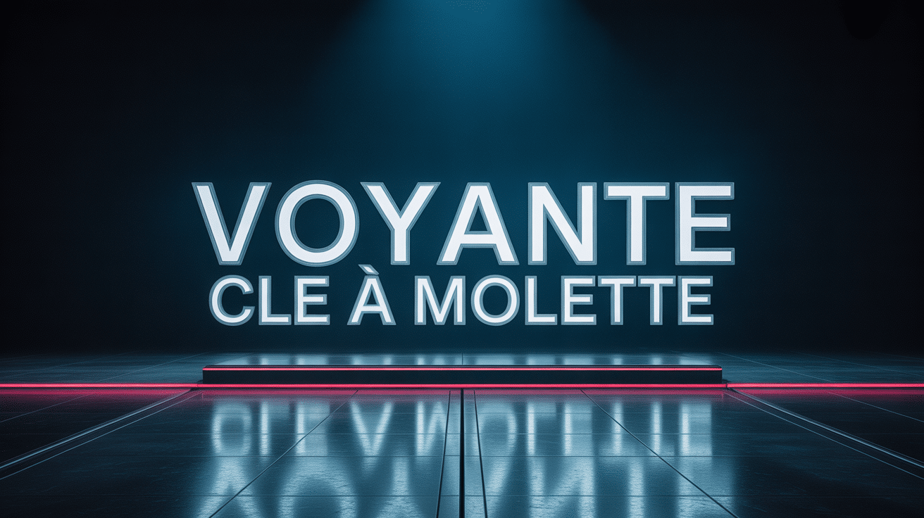 Tableau de bord automobile voyant cle a molette lumineux