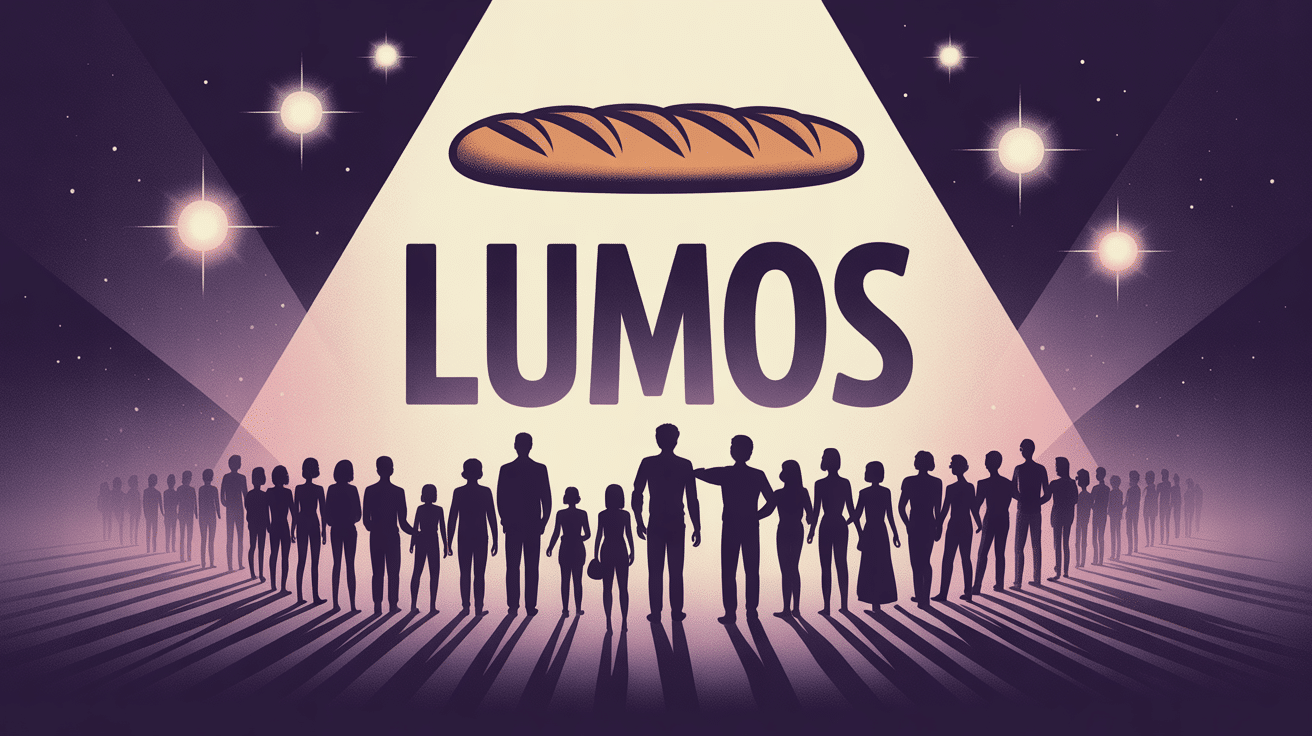 Baguette magique Lumos éclaire symboles solidarité