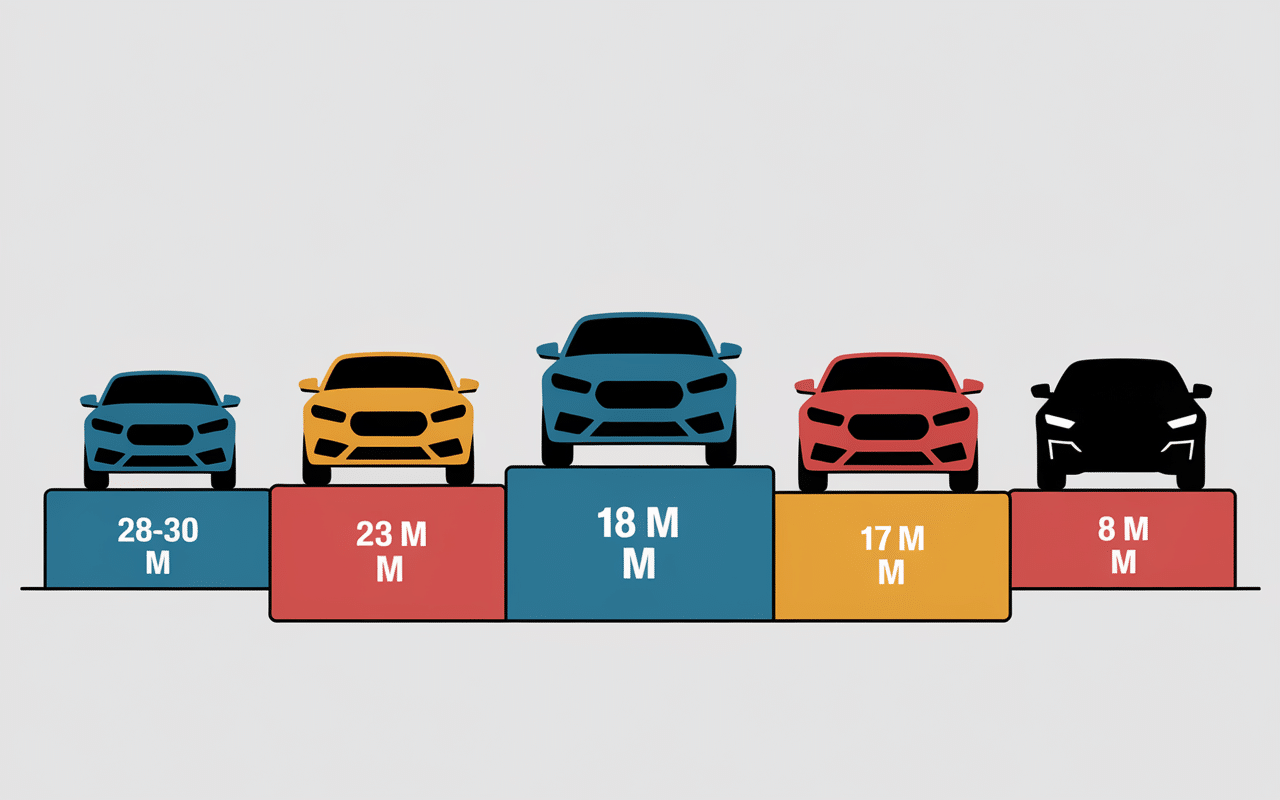 Podium 5 voitures luxe plus chere 2025 avec prix