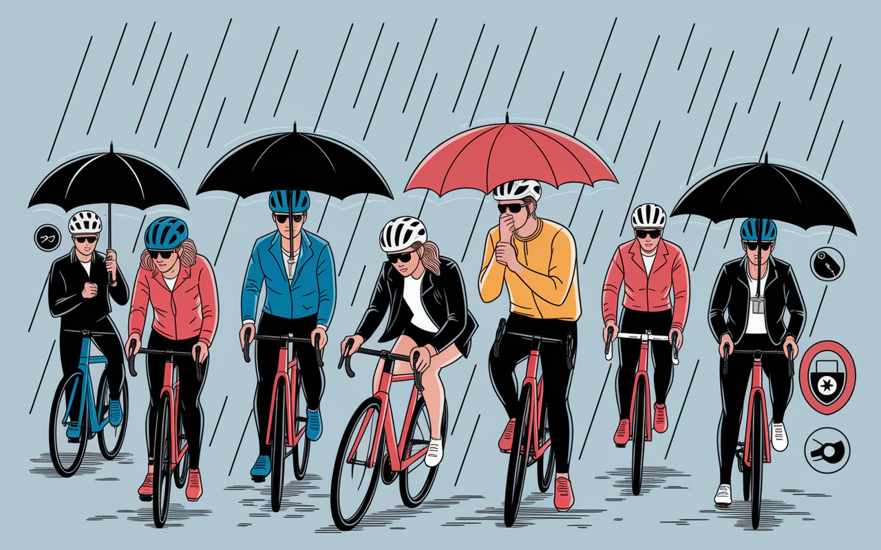 Atelier velo pluie securite transition