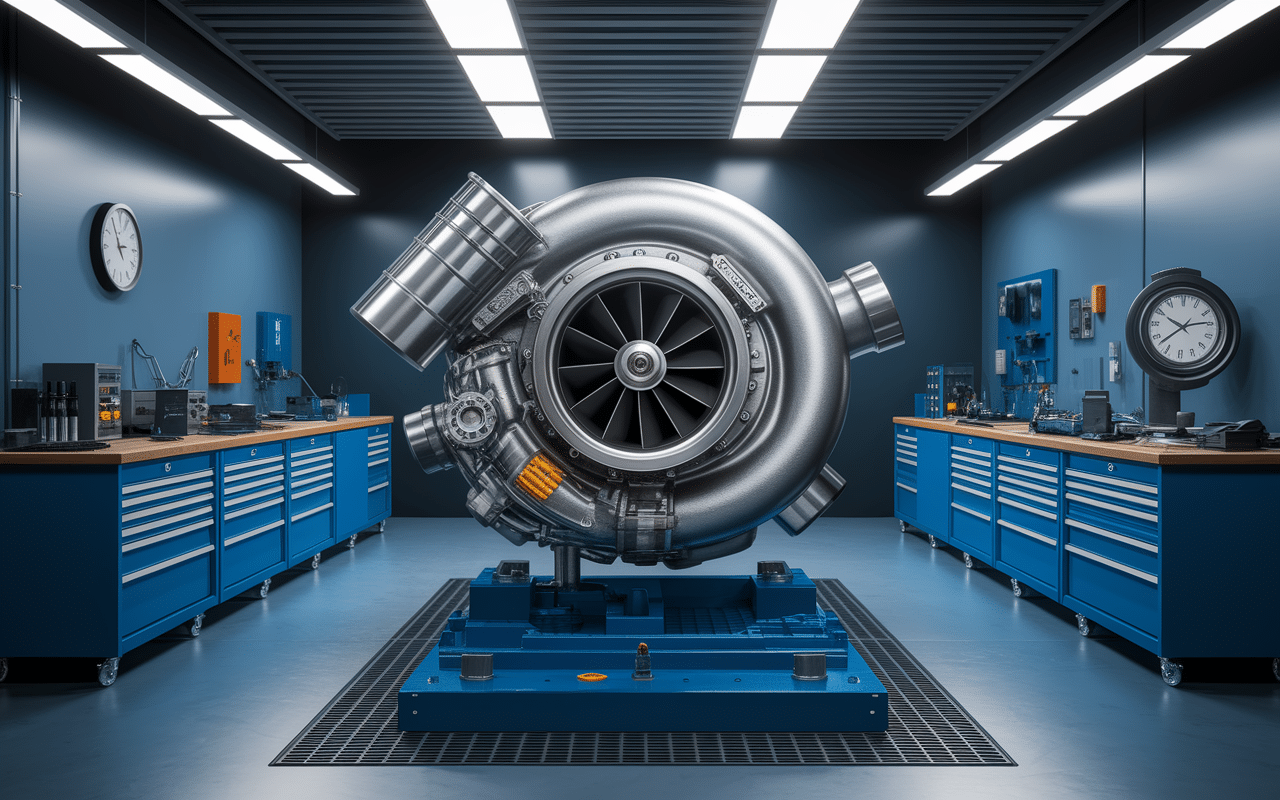 Processus atelier Turbo R5 Alpine Turbo étapes démontage contrôle qualité