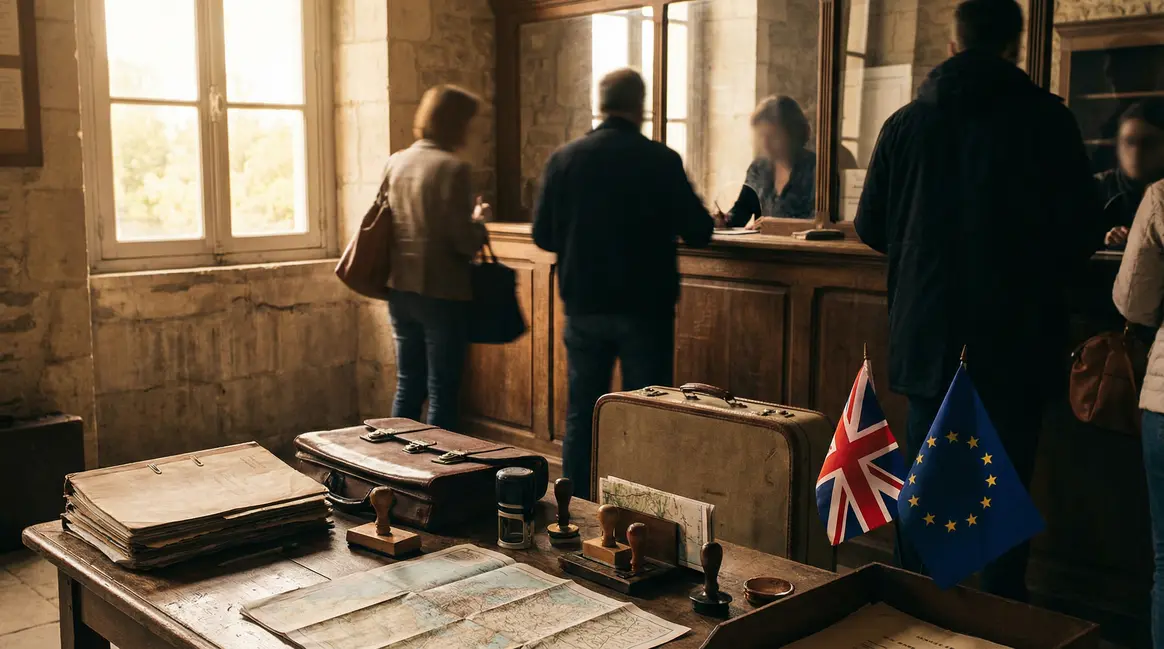 Gestion des passeports entre Royaume-Uni et Europe après Brexit