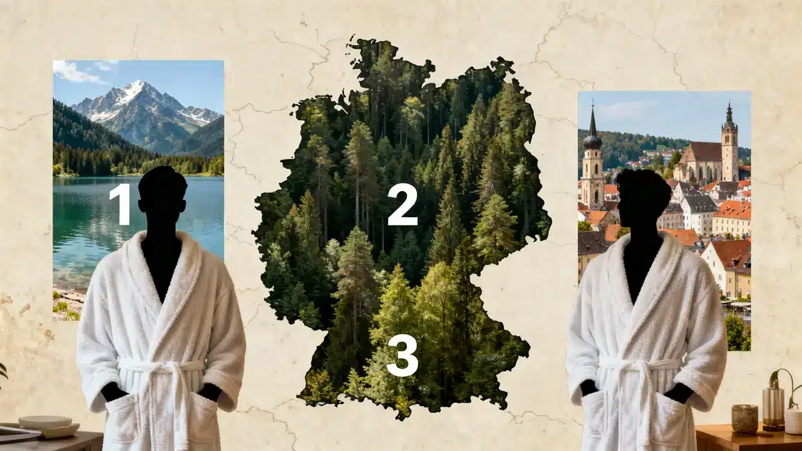 carte régions spa luxe allemagne