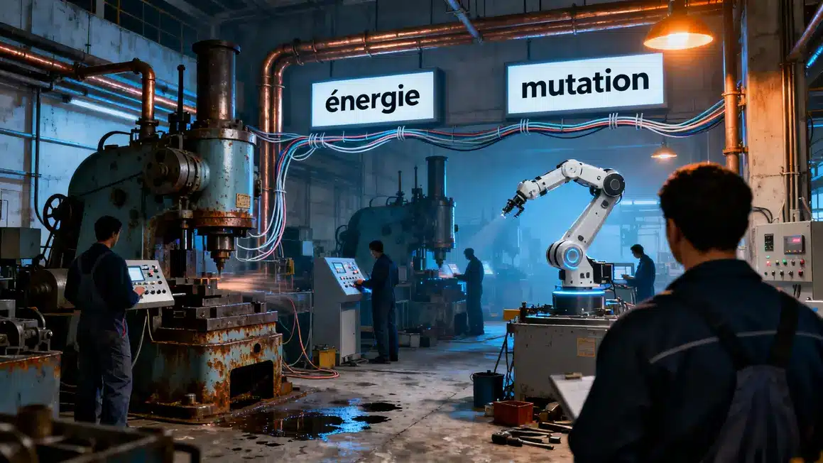 Intérieur usine transition energetique chomage allemagne