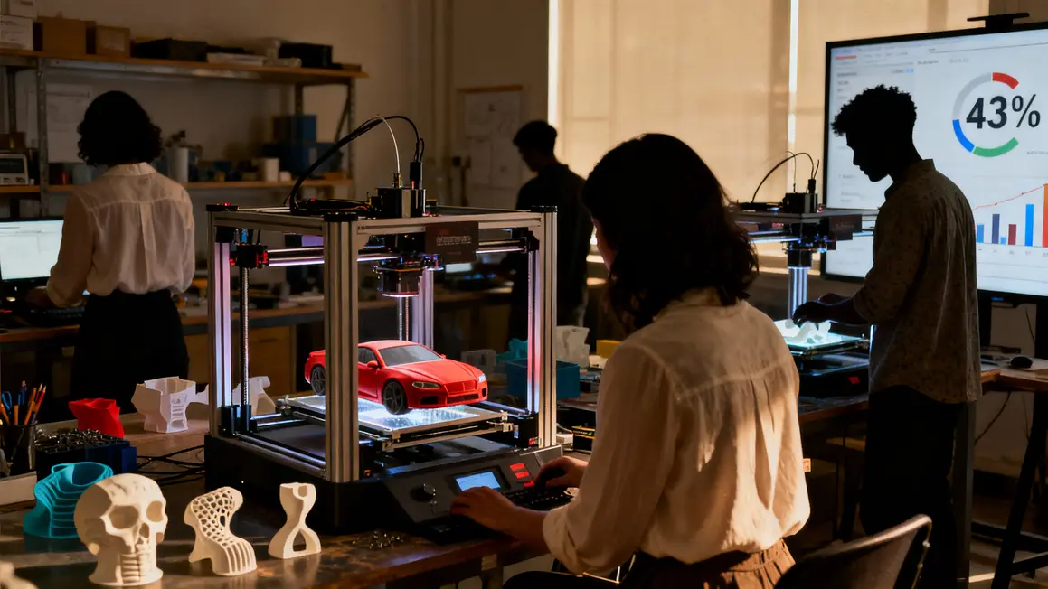 Atelier impression 3D Allemagne adoption entreprise