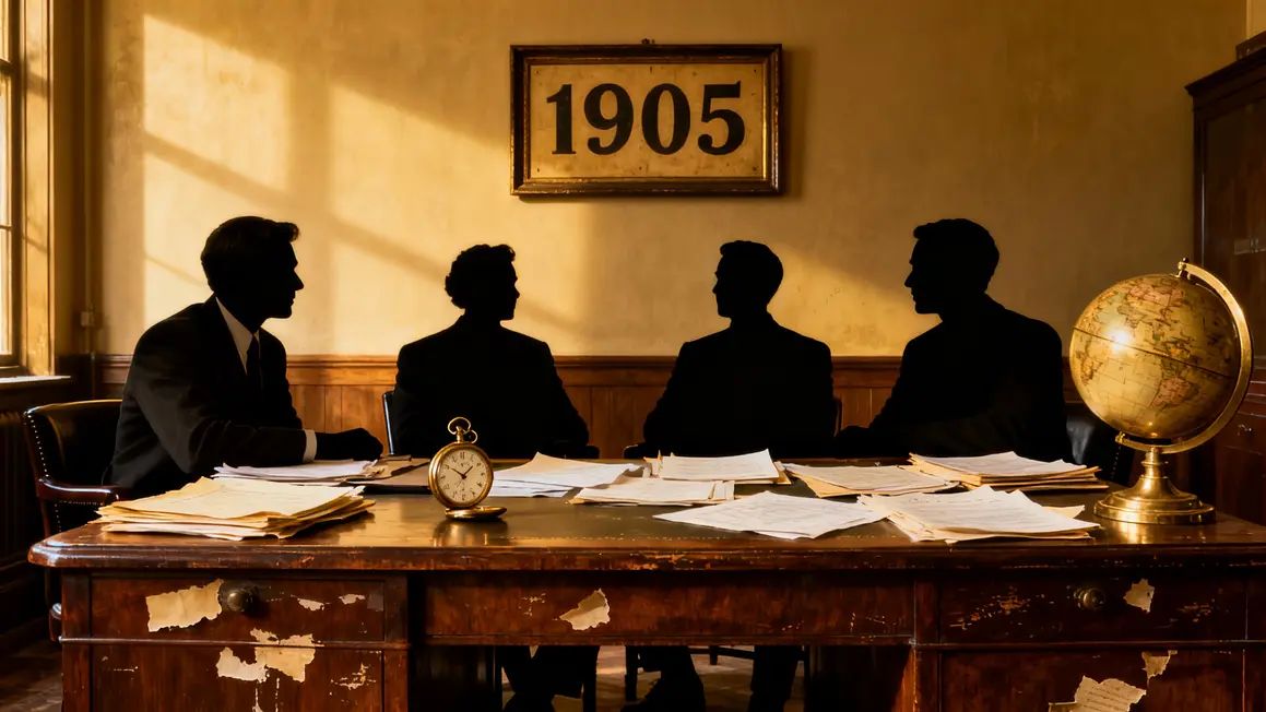 Silhouettes fondateurs Rotary Allemagne 1905 histoire