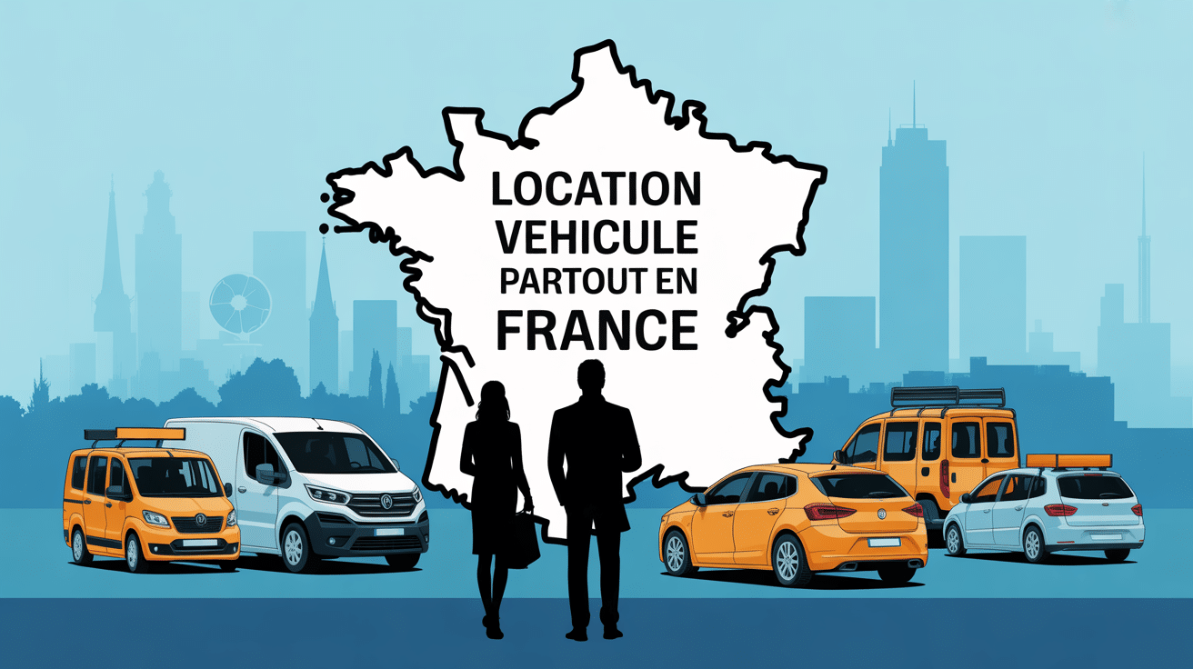 scène urbaine agence location voiture ada france