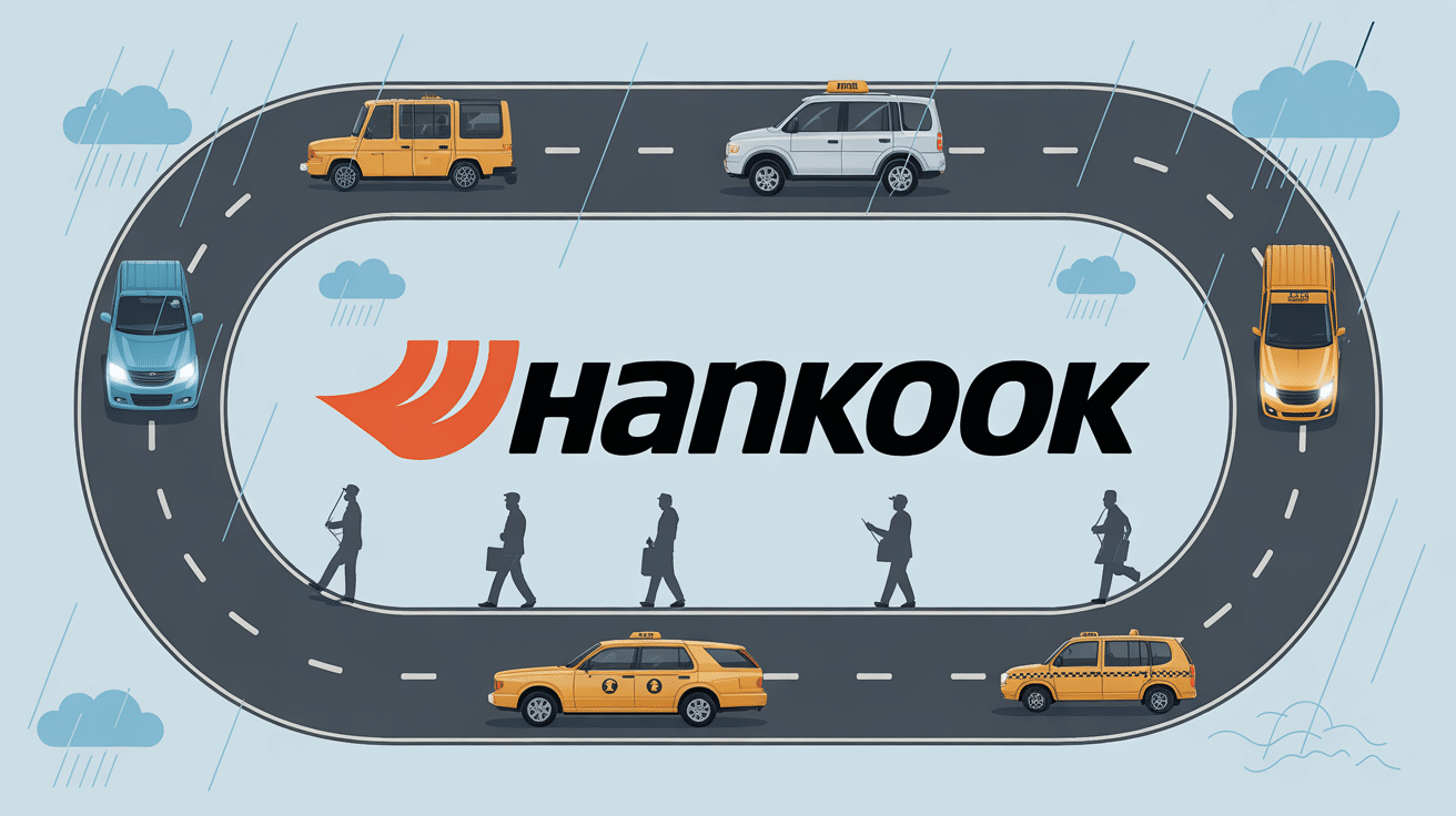 avis pneu hankook sur route mouillée citadine suv taxi
