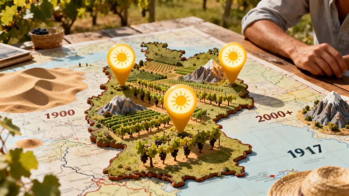 Carte Allemagne points soleil régions été