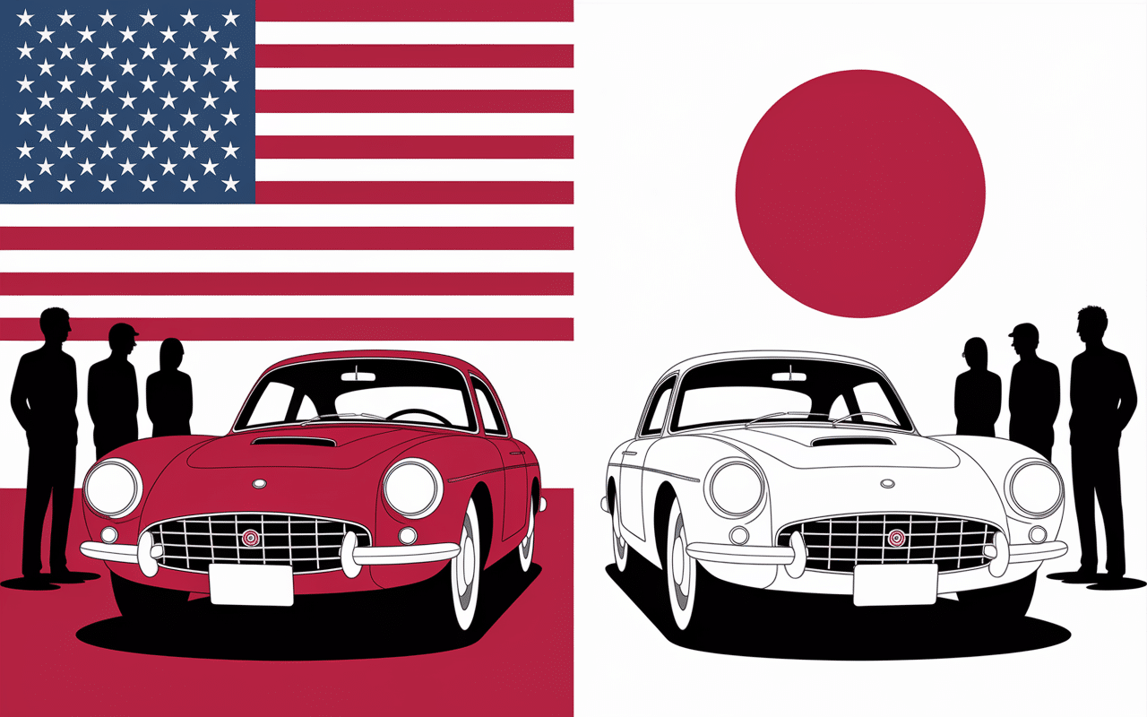 eagle voiture fusion usa japon musée