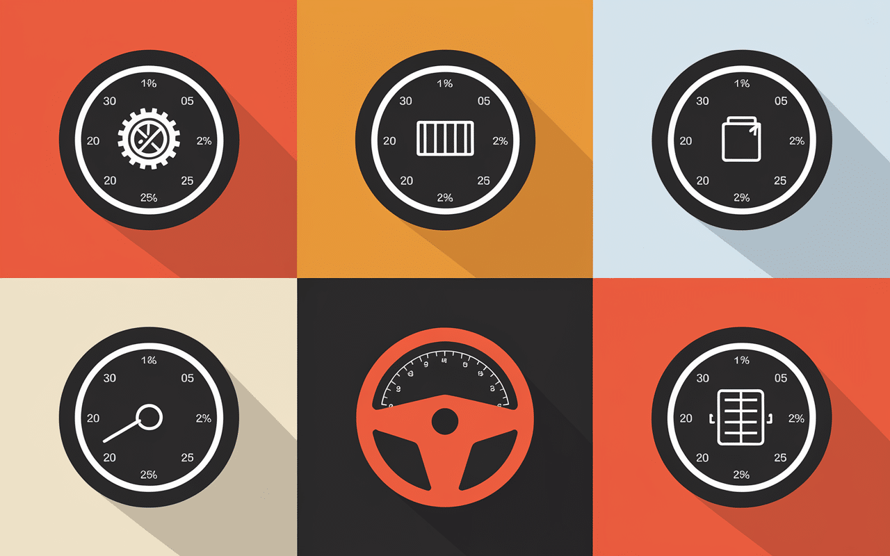 liste voyant mini cooper iconess tableau stylise