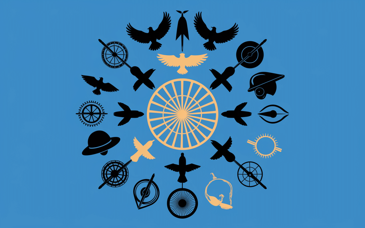 logo voiture ailes symboles vitesse tradition