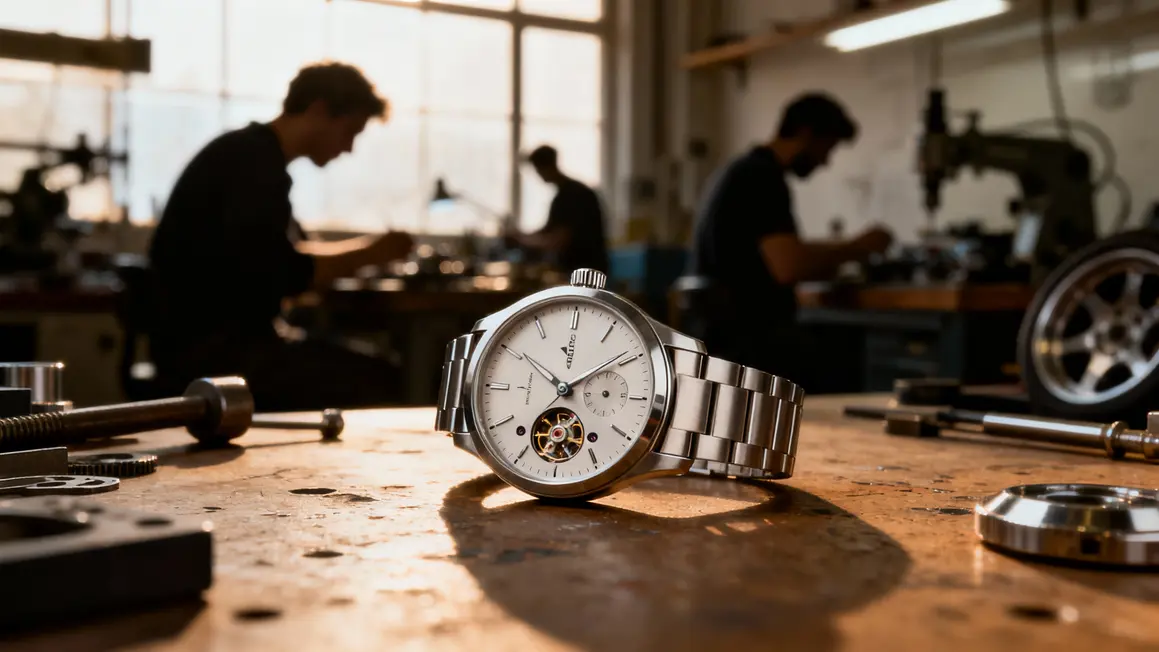 Montre mecanique luxe allemand et design auto
