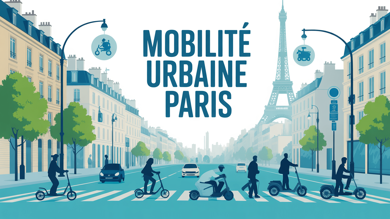 mober paris grande rue trottinettes scooters voitures electriques