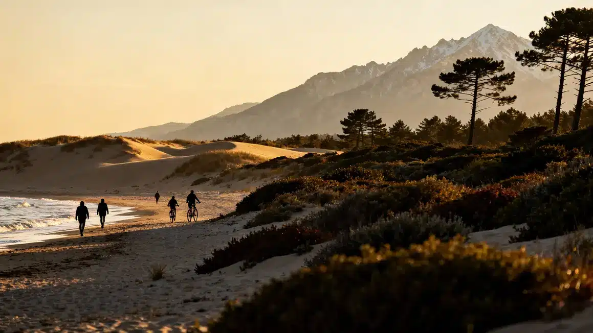 Plage dunes nord montagnes sud été Allemagne