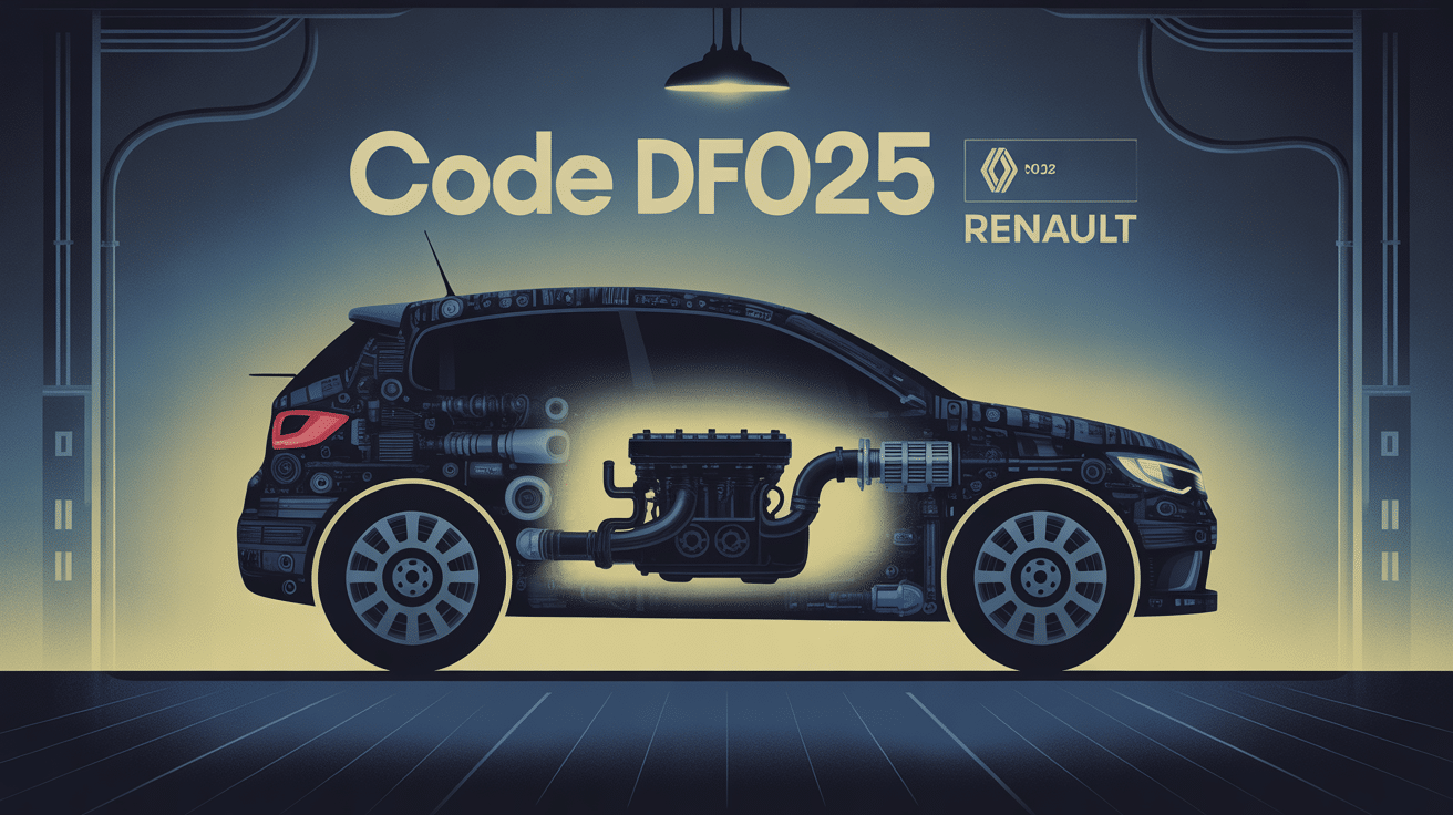 renault df025 dashboard moteur illustration technique