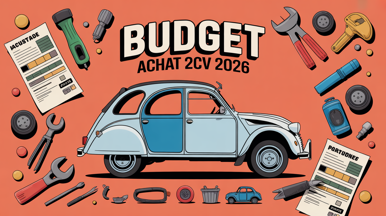 illustration 2cv budget achat 2026