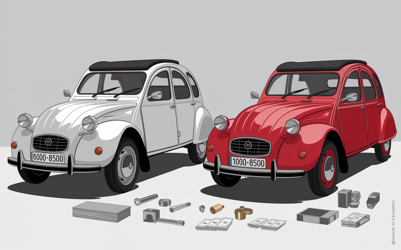 2cv fourchette prix achat 2026